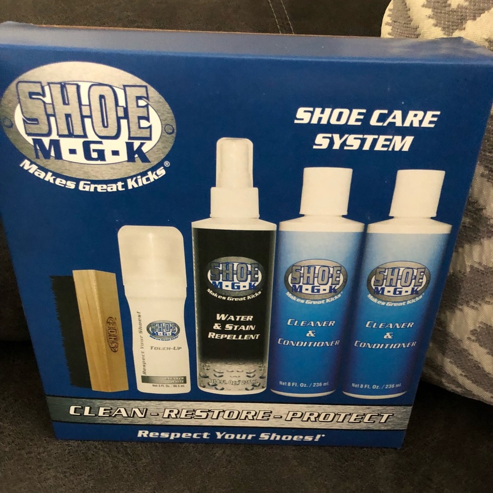 Brand New Sealed Box of Shoe Care System